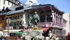 A Chamonix, au pied du mont Blanc