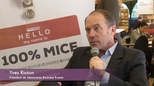Interview de Yves Rioton, PDG de Séminaires Business Events